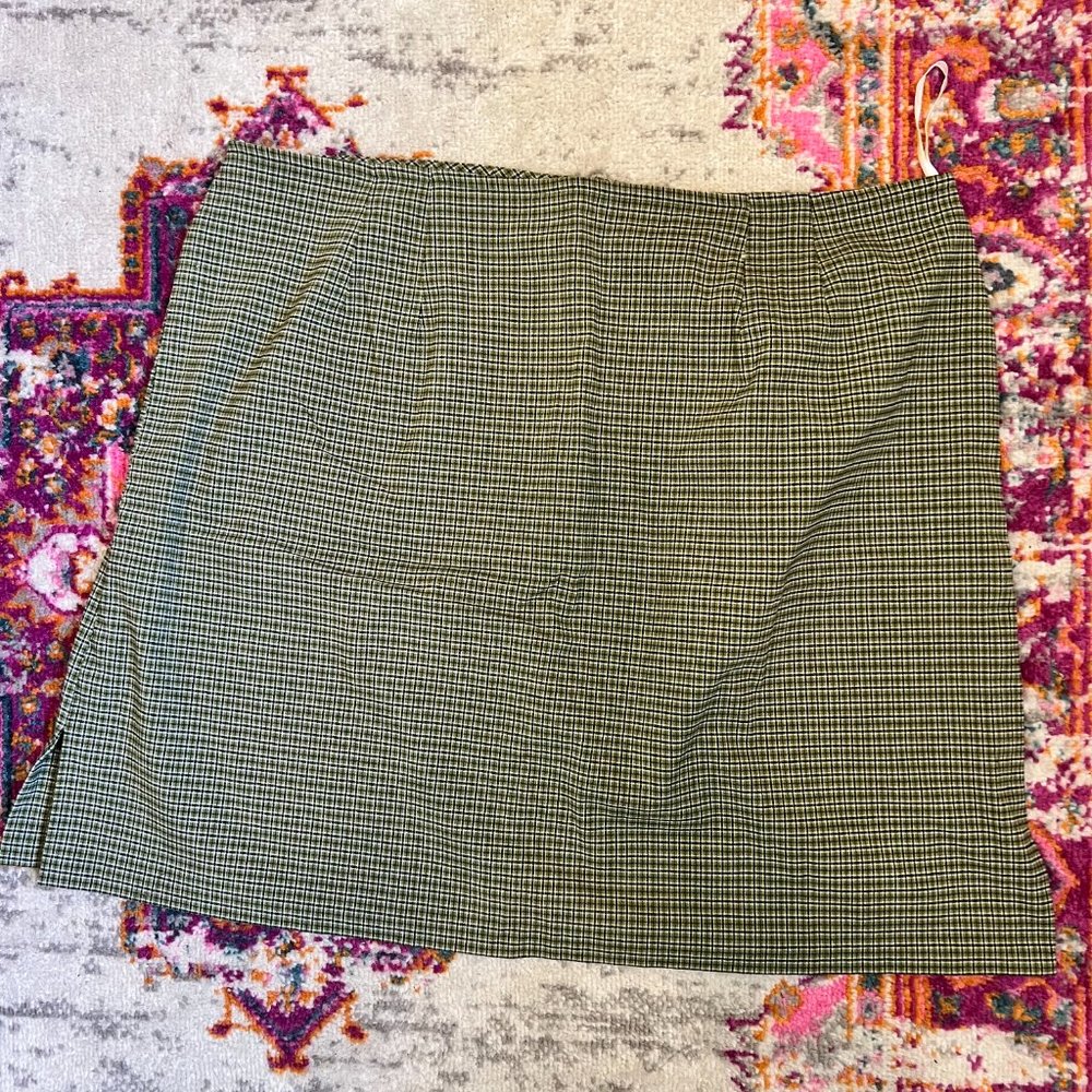 Vintage Plus Size Miniskirt